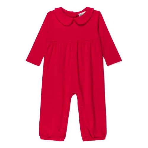 Boys Long Sleeve Peter Pan Romper