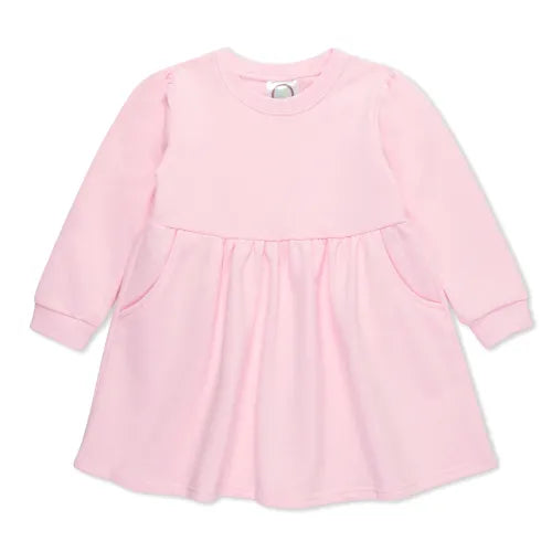 Girls Long Sleeve Sweatshirt Dress